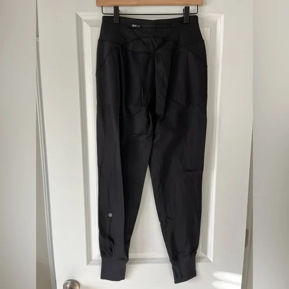 Fleece Lined Black Joggers - Picture 9 of 11